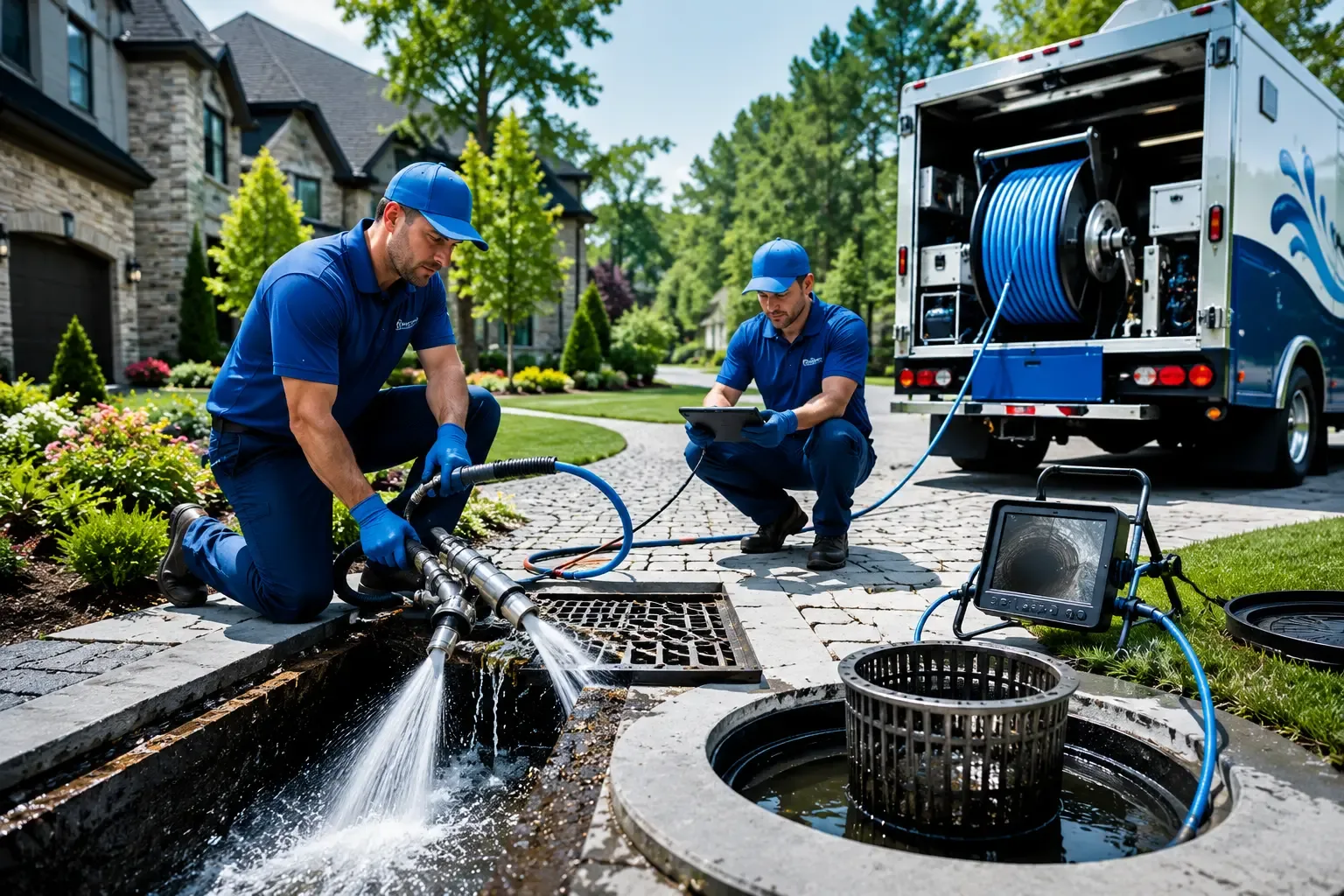 Local outdoor drain cleaning professionals in Doss, TX