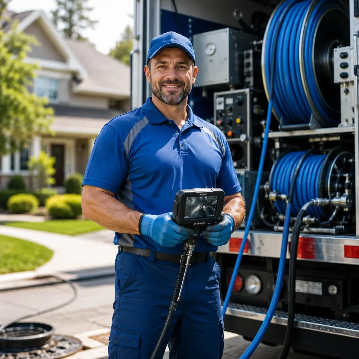 Local outdoor drain cleaning specialists in Doss, TX